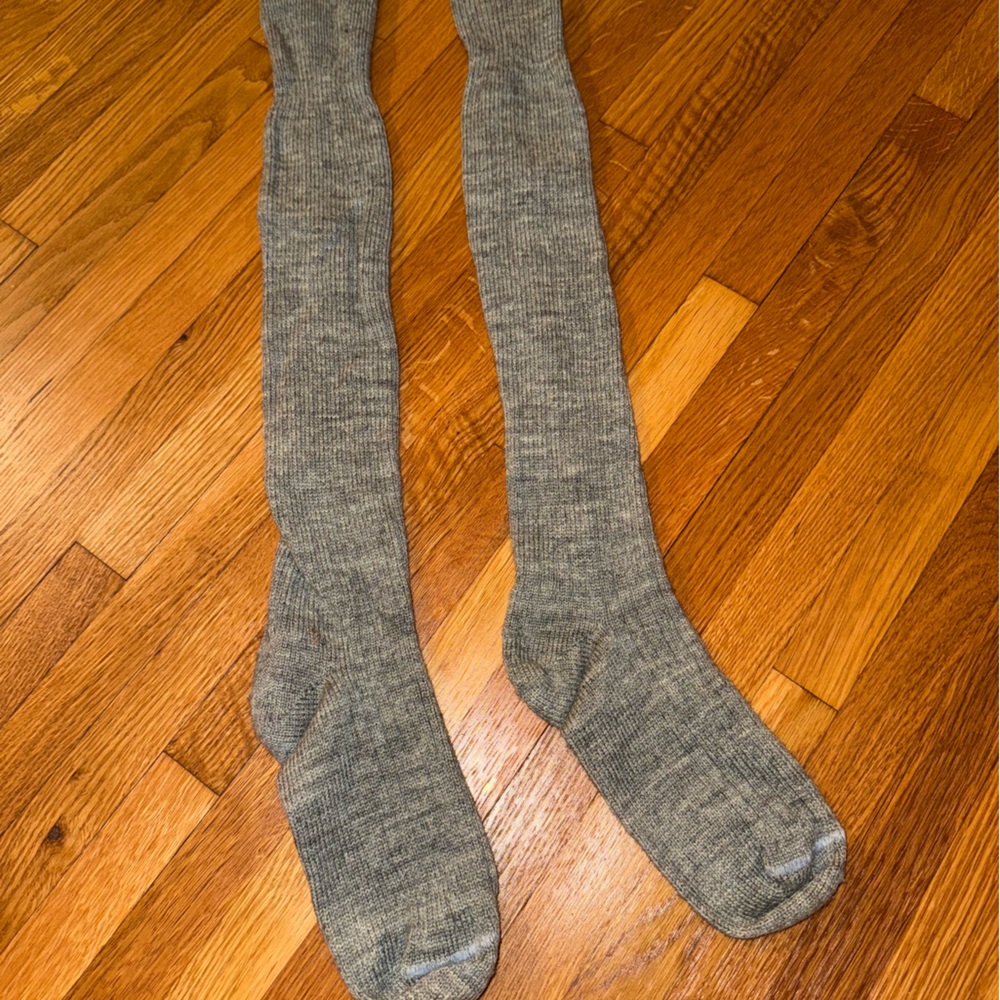 Gray Men's Ski / Knicker Socks